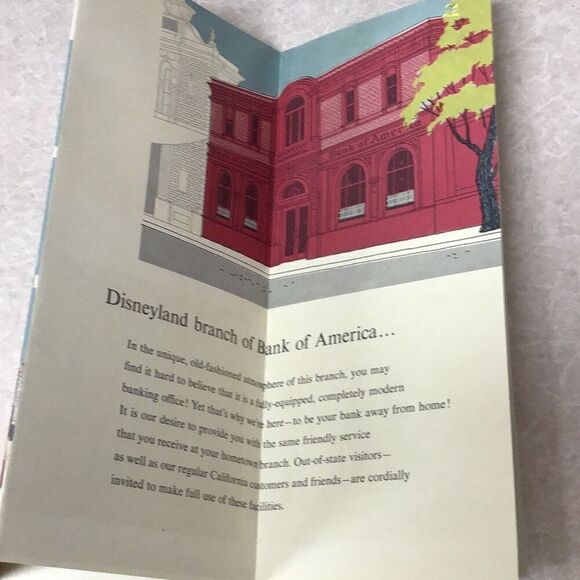 Disney land guide by Bank of America opening year, 1955 - Picture 5 of 10